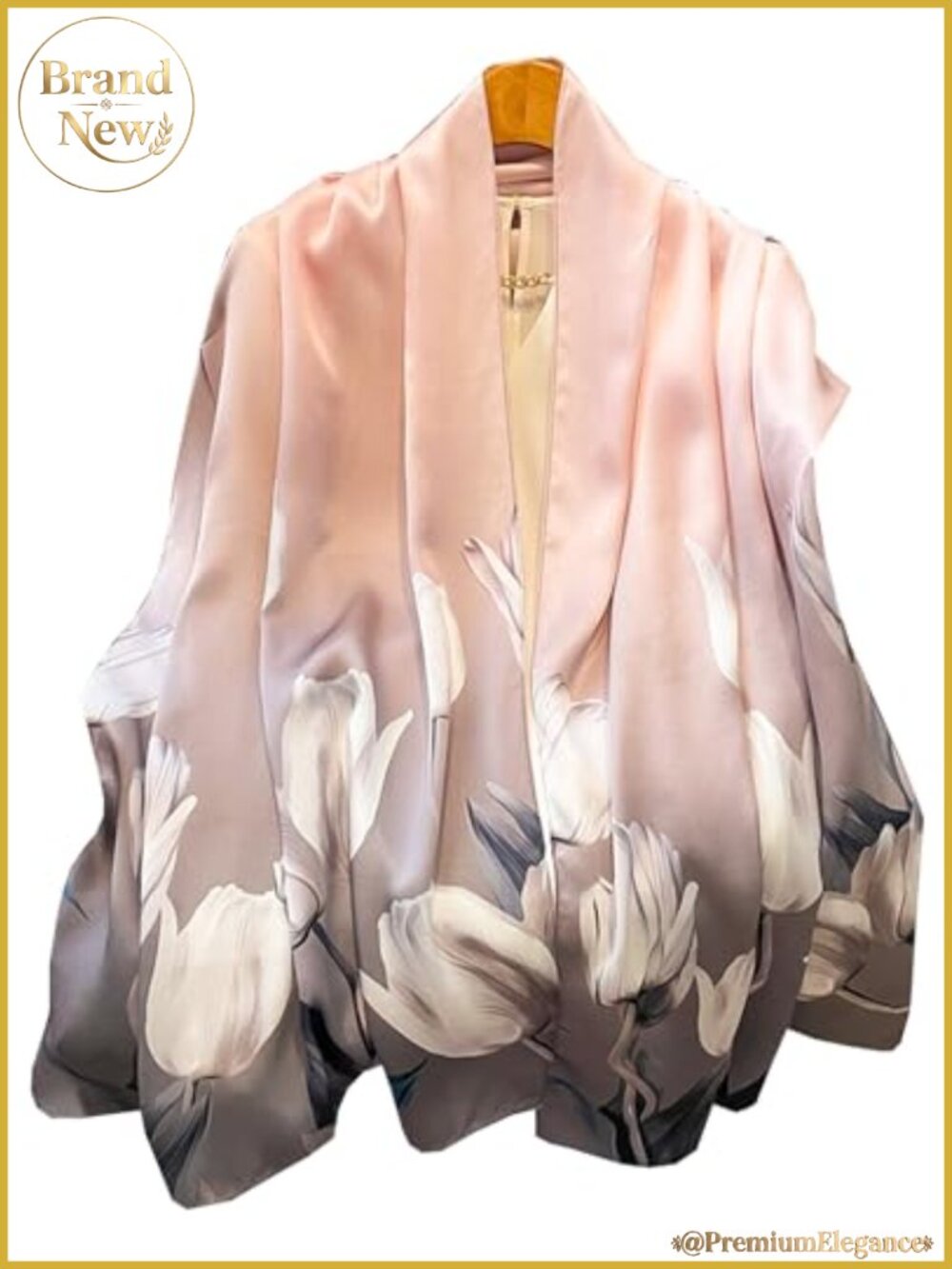 Polyester Satin Dress Scarf Shawl Wrap Lightweight Formal Evening